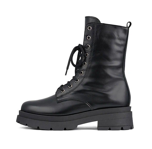 Bullboxer Enkellaarzen Zwart 464500E6L_BLCKTD