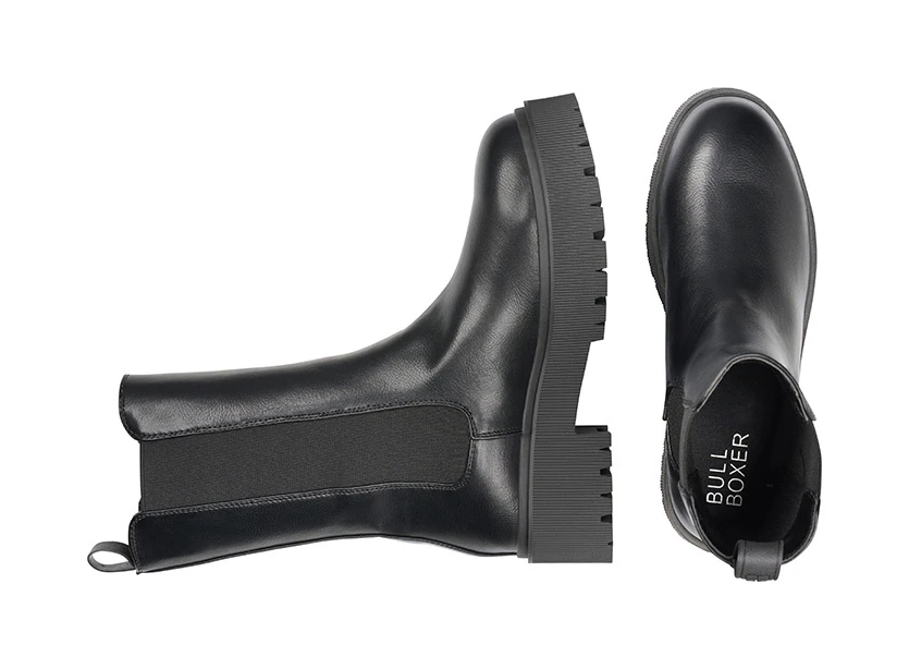 Bullboxer Chelsea Boots Zwart 137515F6S_BLCKTD - Afbeelding 2