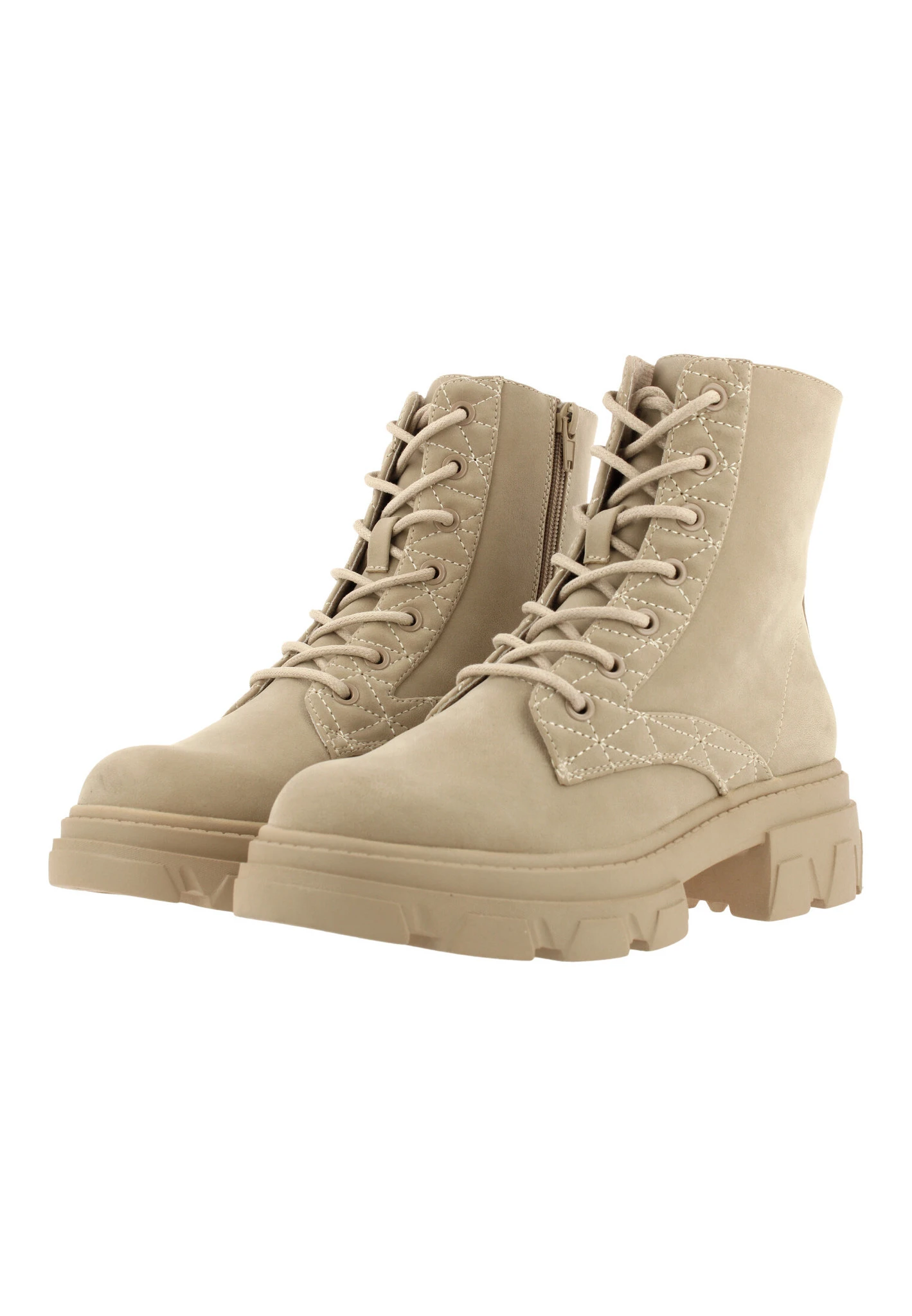 Bullboxer Enkellaarzen Beige/ Taupe 267514F6S_BONETD - Afbeelding 3