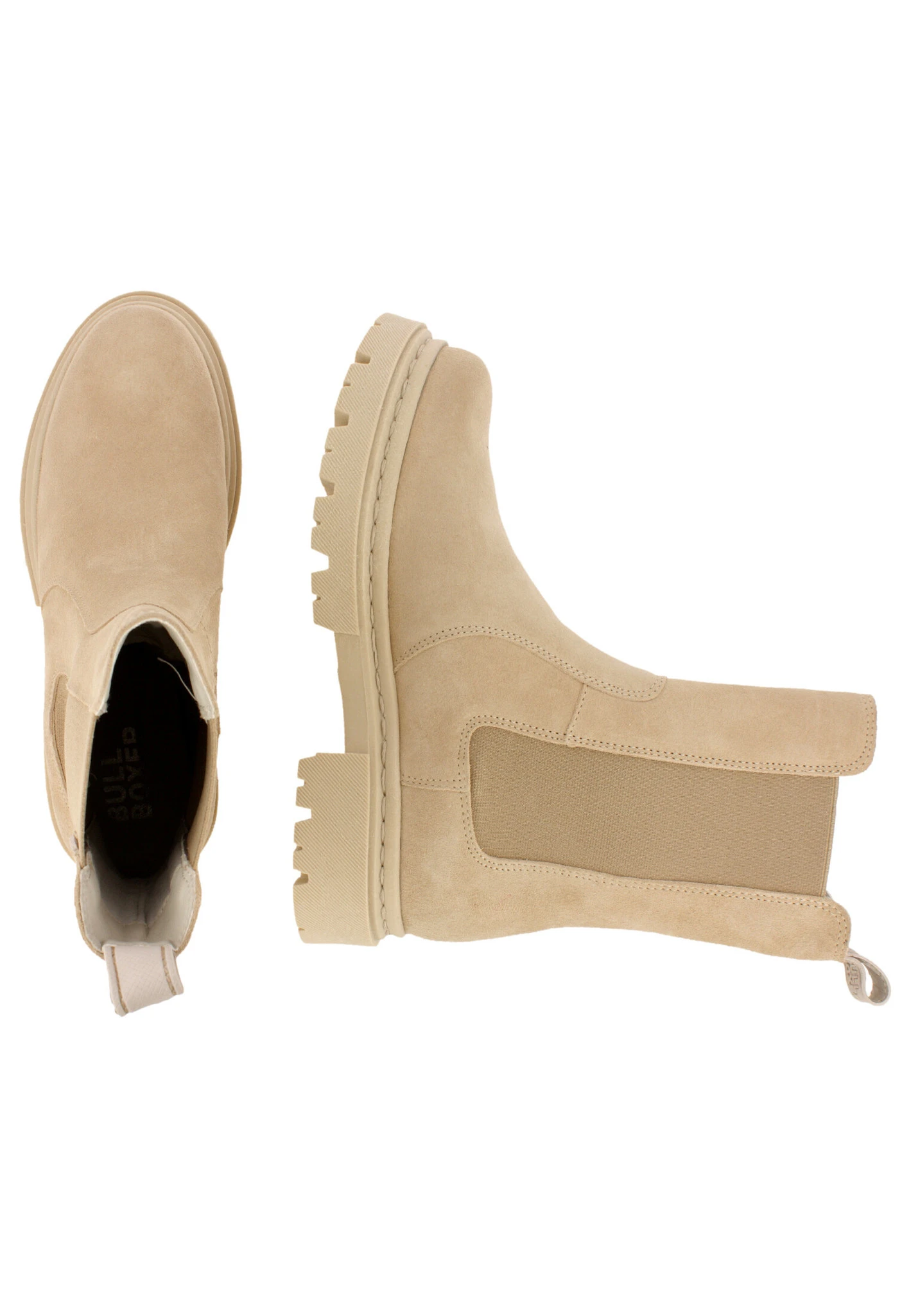 Bullboxer Chelsea Boots Beige 610507E6CAALMDTD - Afbeelding 2