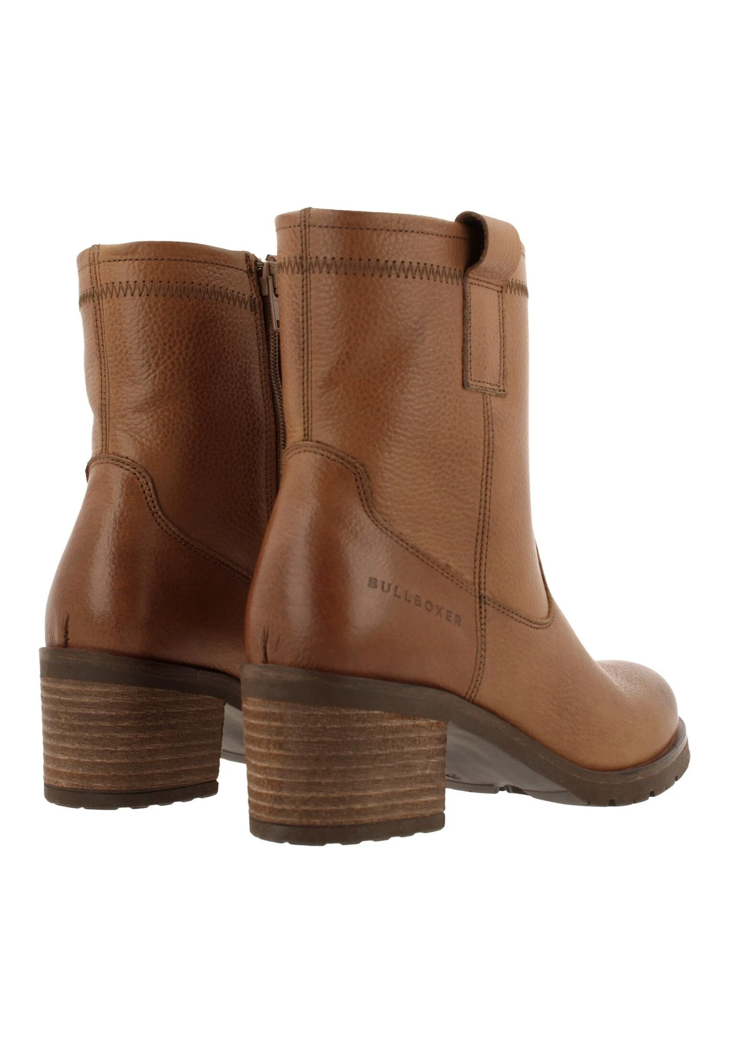 Bullboxer Enkellaarzen Tan/ Cognac 611504E6L_NUTTTD - Afbeelding 4