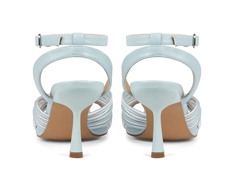 Bullboxer Sandalen Met Hak Blauw 156002F2S_SEASTD - Afbeelding 4