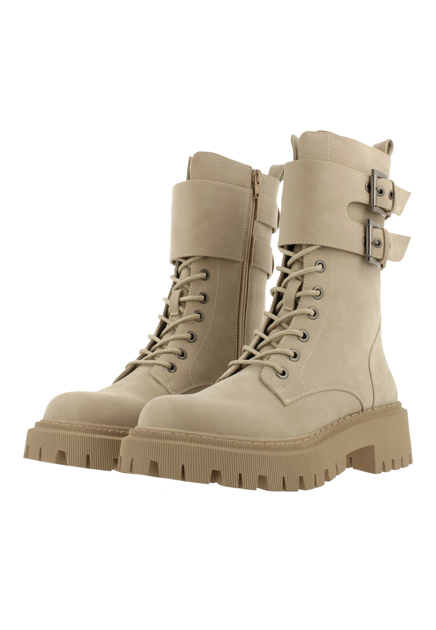 Bullboxer Boots Beige/ Taupe 173502F6S_BONETD - Afbeelding 3