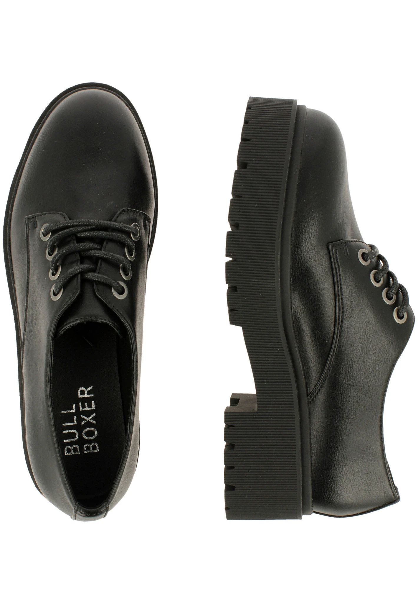 Bullboxer Veterschoen Zwart 137000F5S_BKZYTD - Afbeelding 2