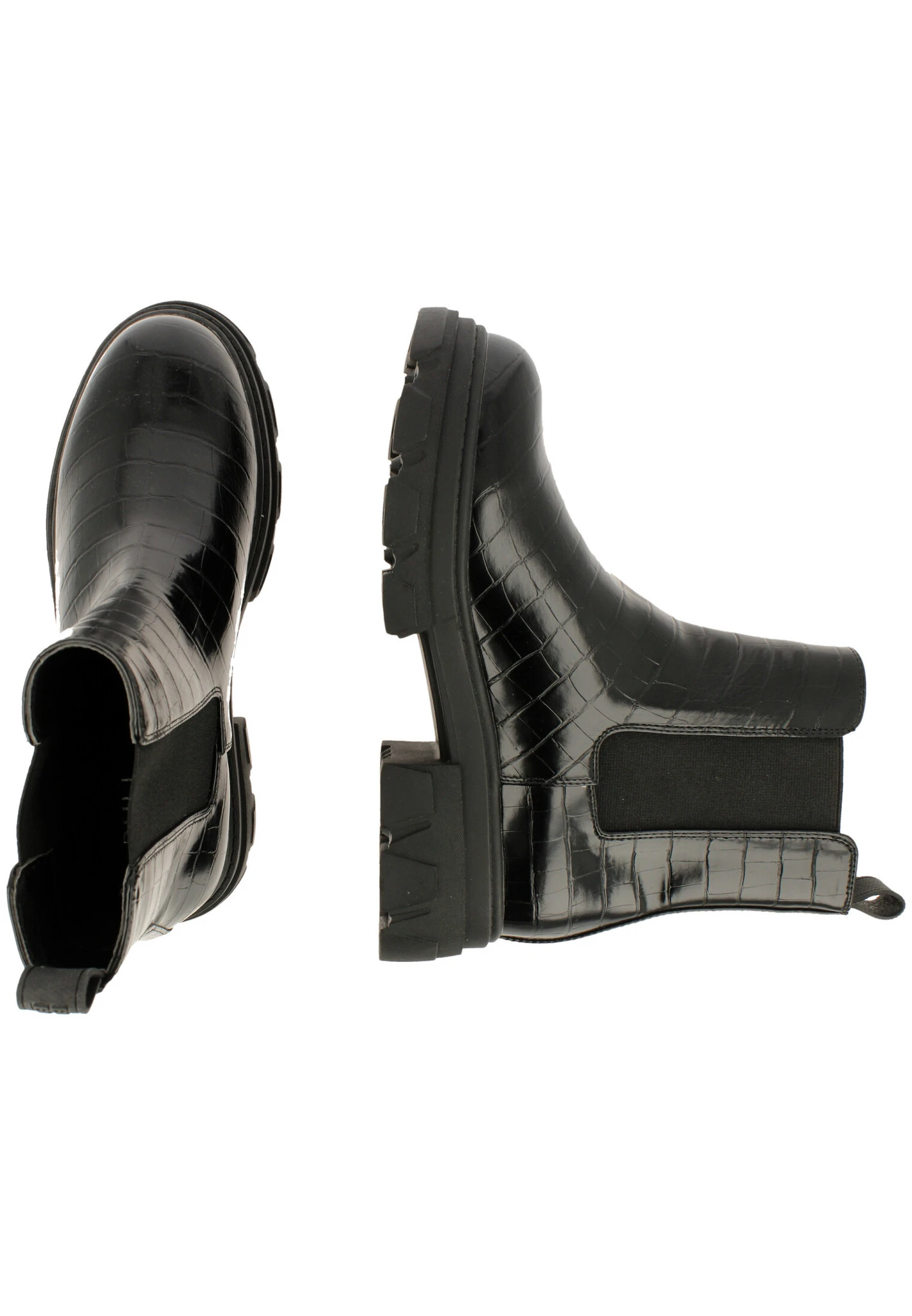 Bullboxer Chelsea Boots Zwart 267500F6S_BLCRTD - Afbeelding 2