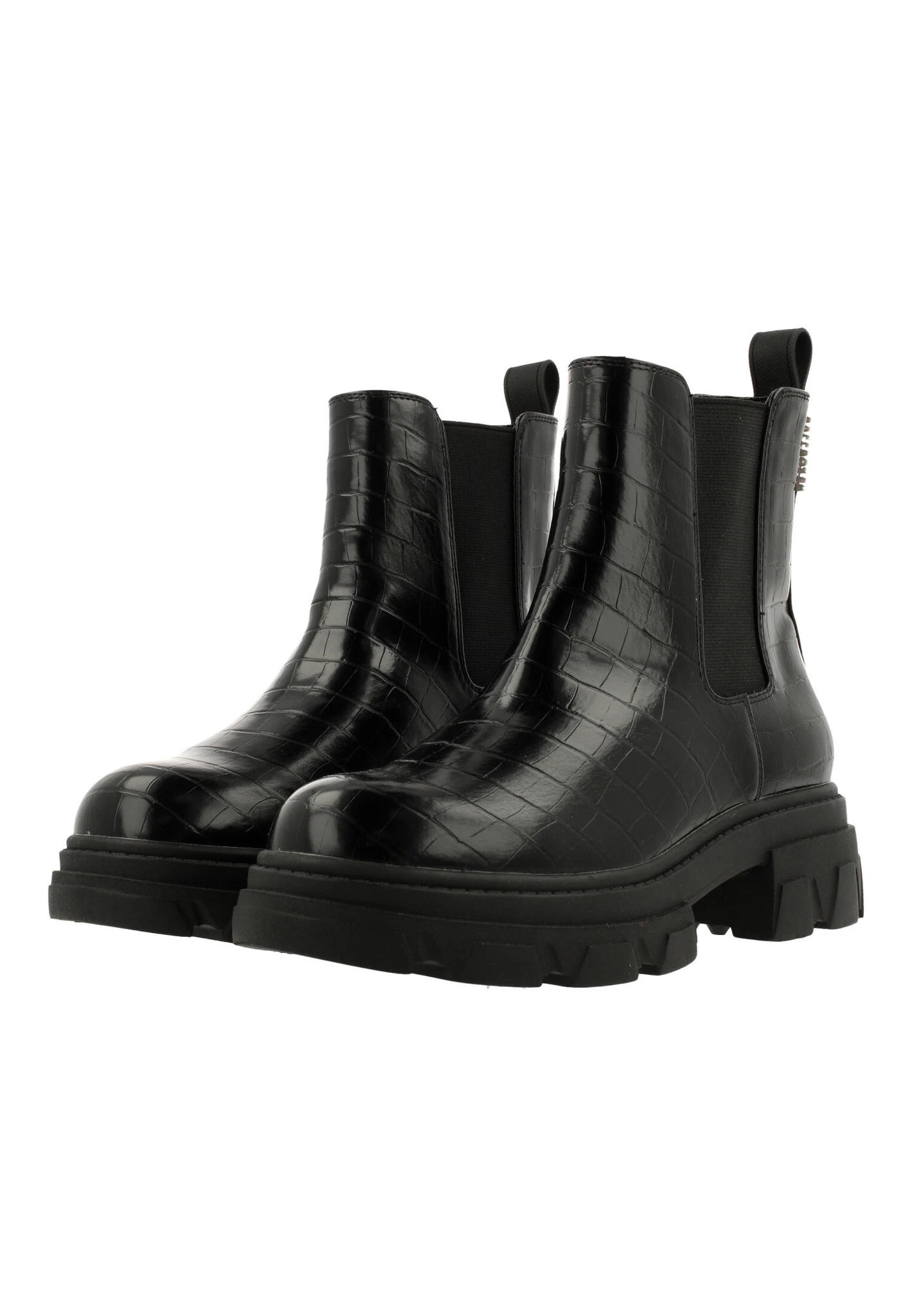 Bullboxer Chelsea Boots Zwart 267500F6S_BLCRTD - Afbeelding 3