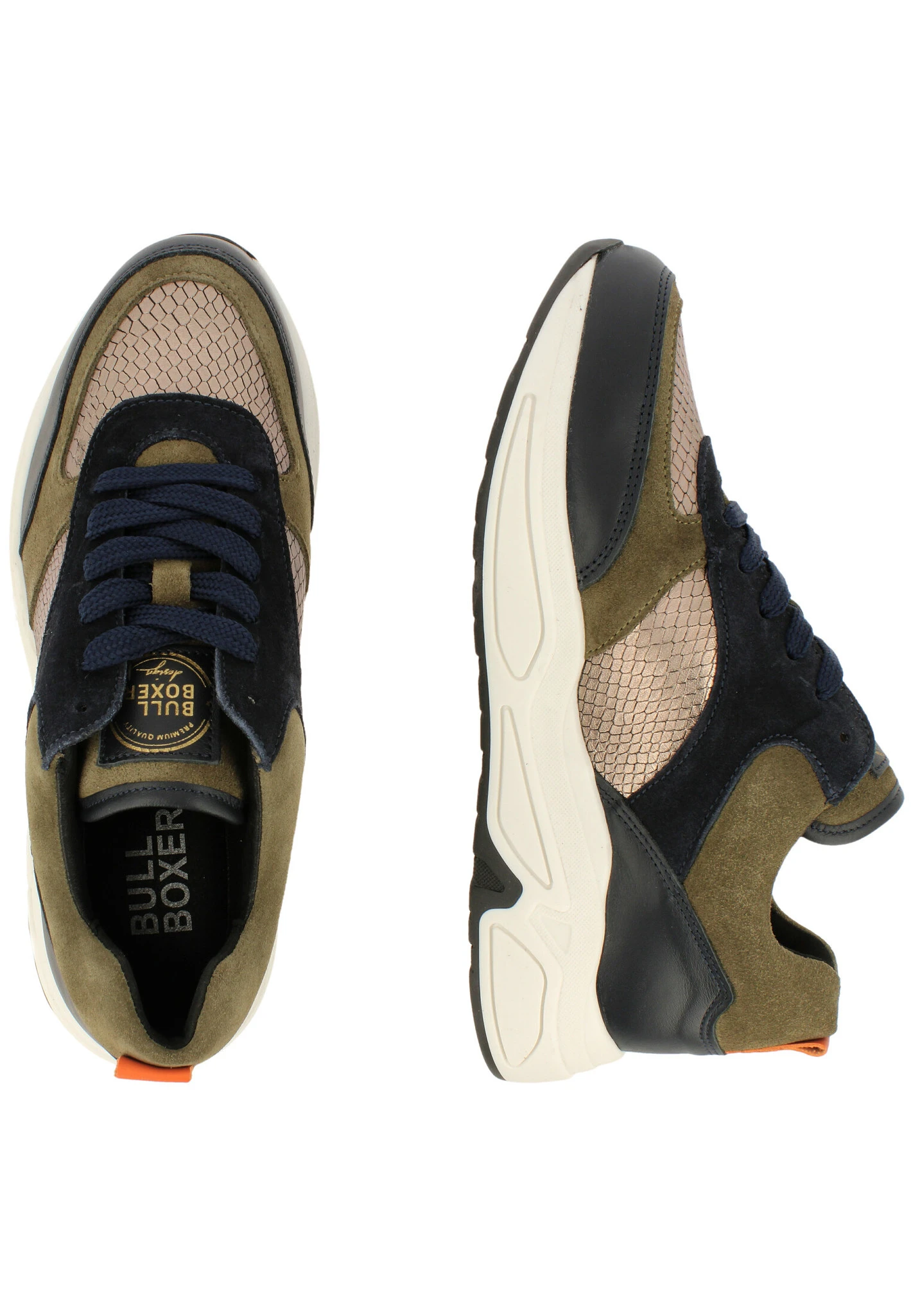 Bullboxer Sneaker Groen 295003E5LBBRNZTD - Afbeelding 2