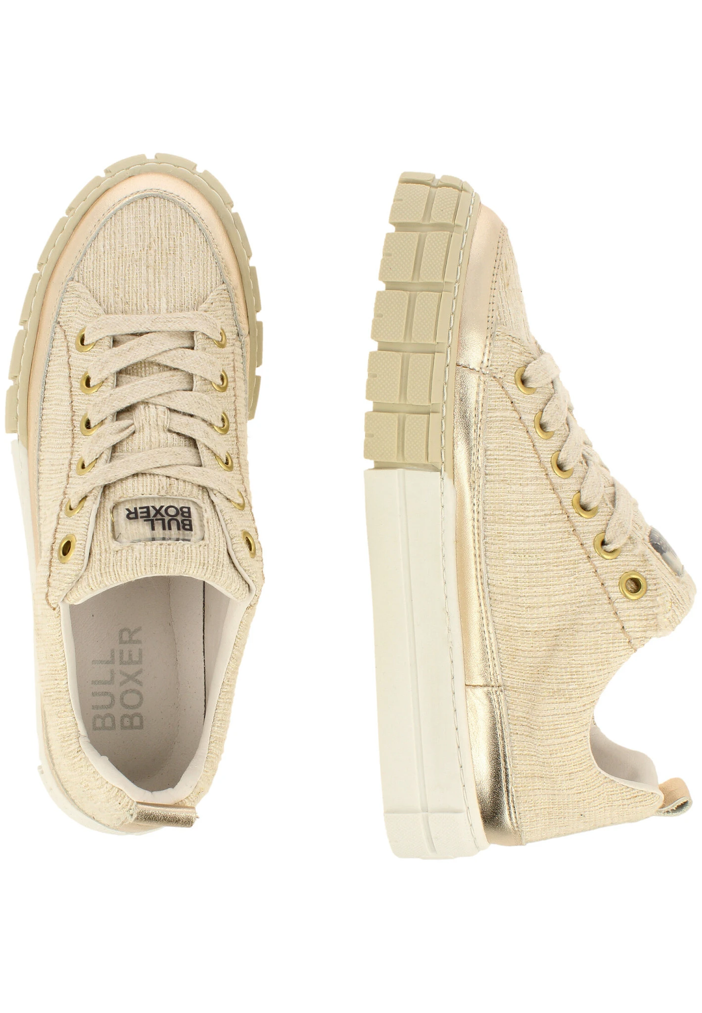 Bullboxer Sneaker Goud 803002E5TAPLWTTD - Afbeelding 2