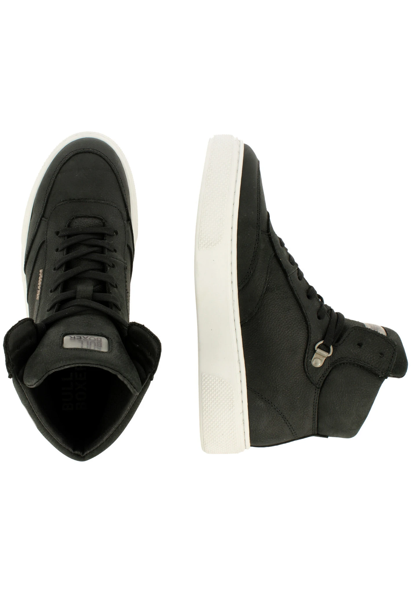 Bullboxer Sneaker Zwart 783500E6L_BKWHTD - Afbeelding 2