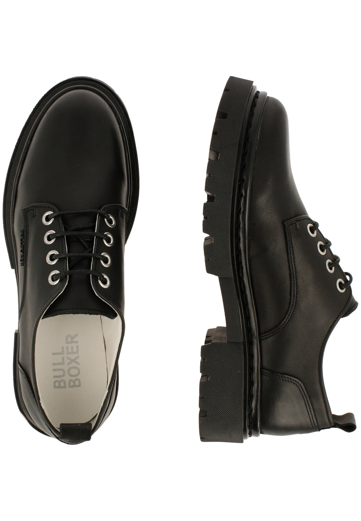 Bullboxer Veterschoen Zwart 610001E5L_BLCKTD - Afbeelding 2