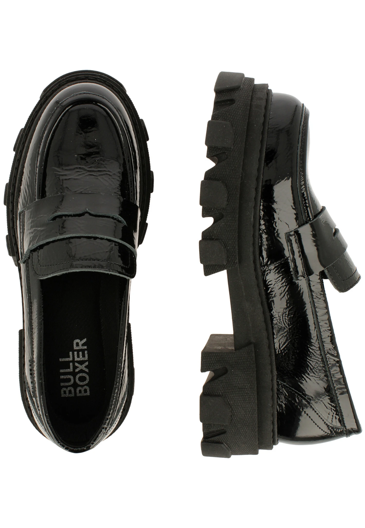 Bullboxer Loafer Zwart 517001E5L_BLACTD - Afbeelding 2