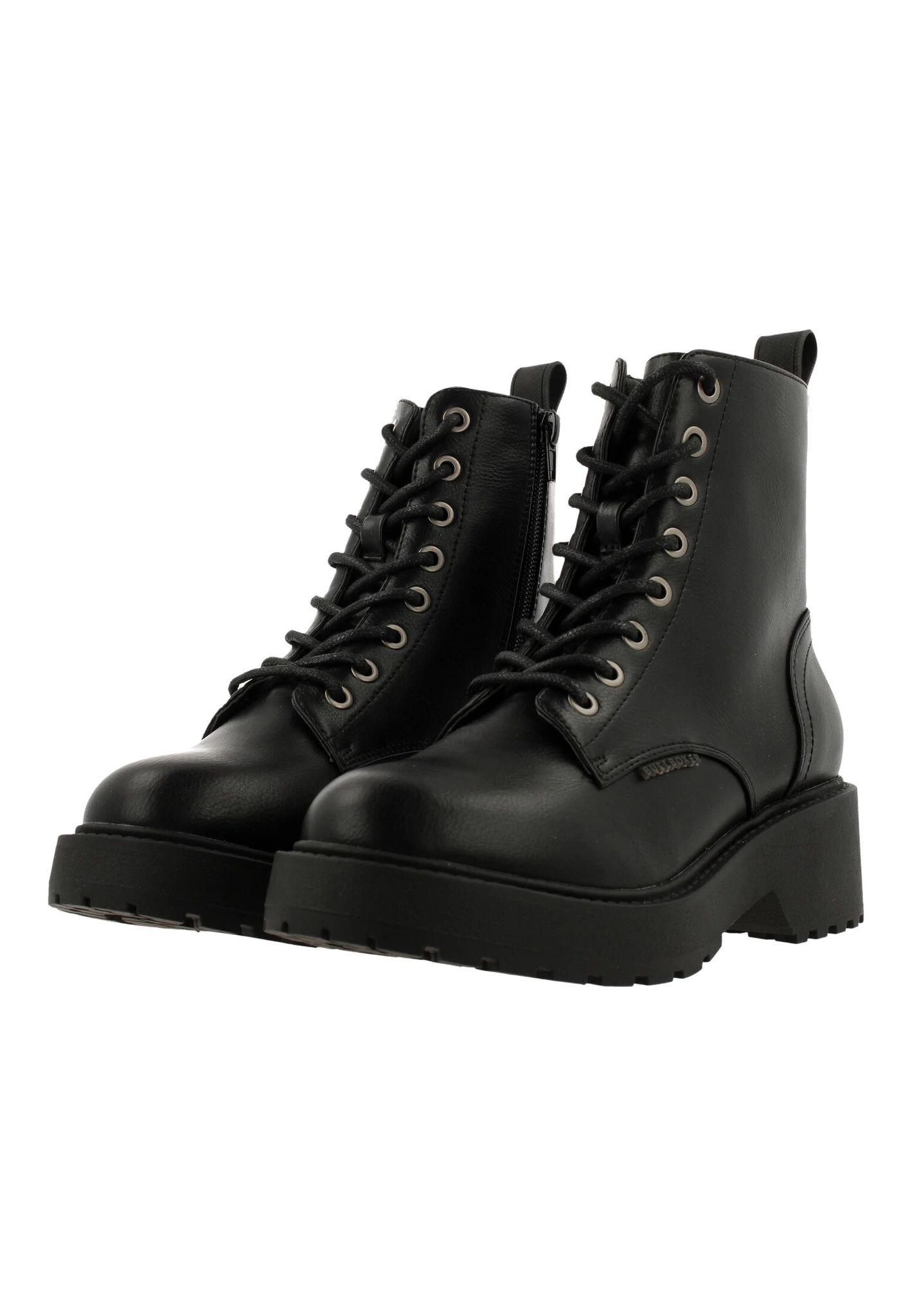 Bullboxer Enkellaarzen Zwart 020500F6S_BKNWTD - Afbeelding 3