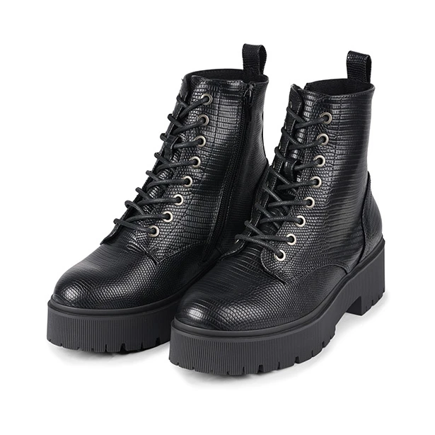 Bullboxer Enkellaarzen Zwart 137500F6SBBKRPTD - Afbeelding 3