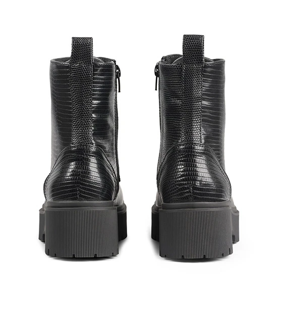 Bullboxer Enkellaarzen Zwart 137500F6SBBKRPTD - Afbeelding 4