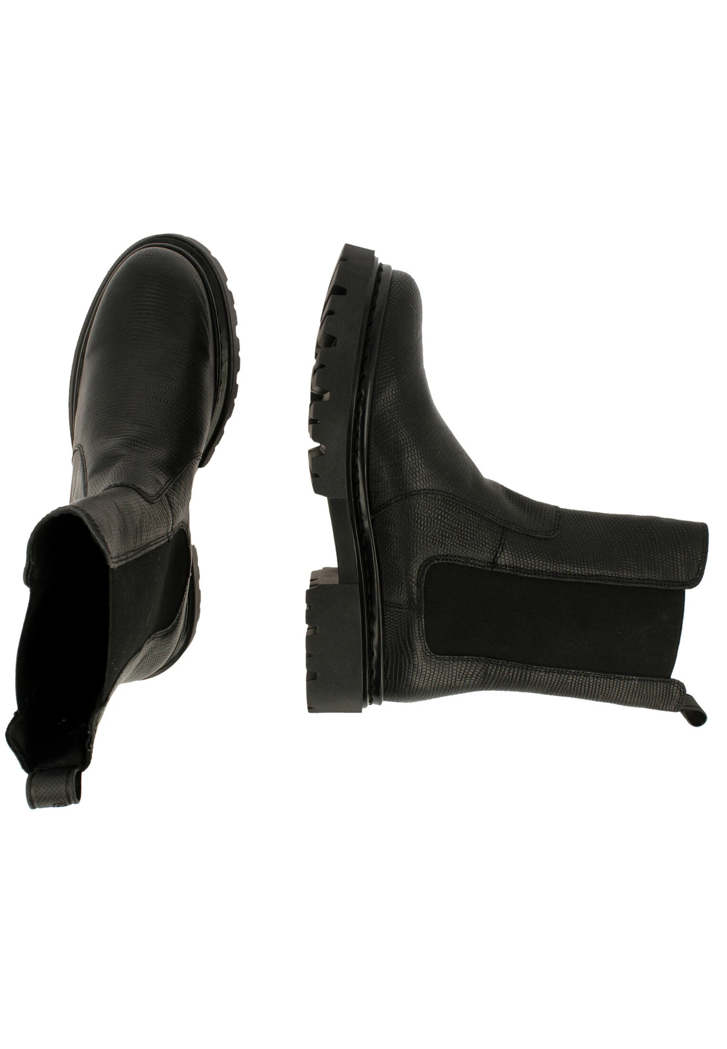 Bullboxer Chelsea Boots Zwart 610507E6LABLACTD - Afbeelding 2