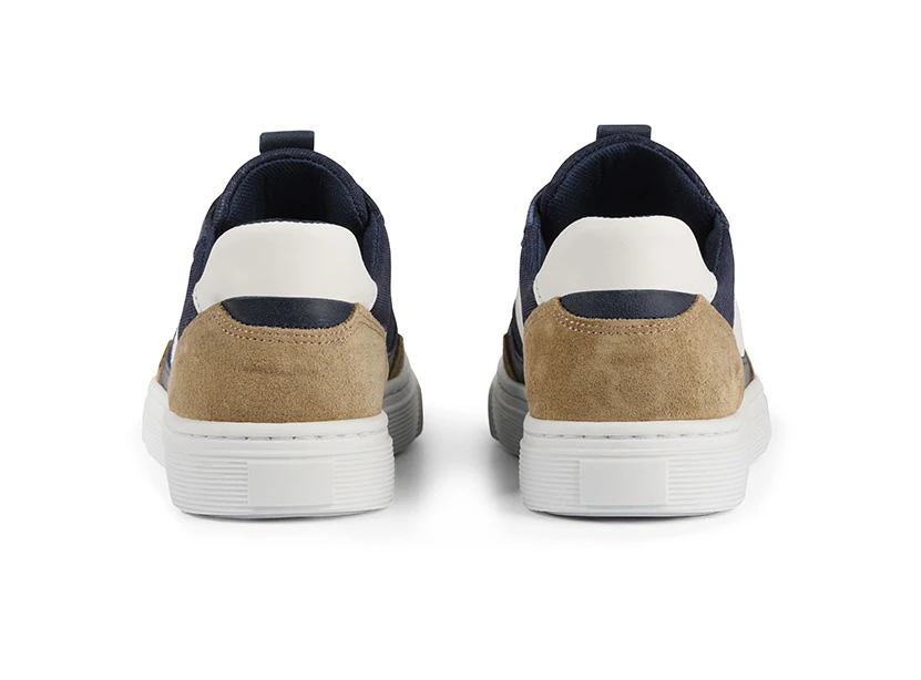 Bullboxer Sneaker Beige - Navy AOP009E5L_BENYKB - Afbeelding 4