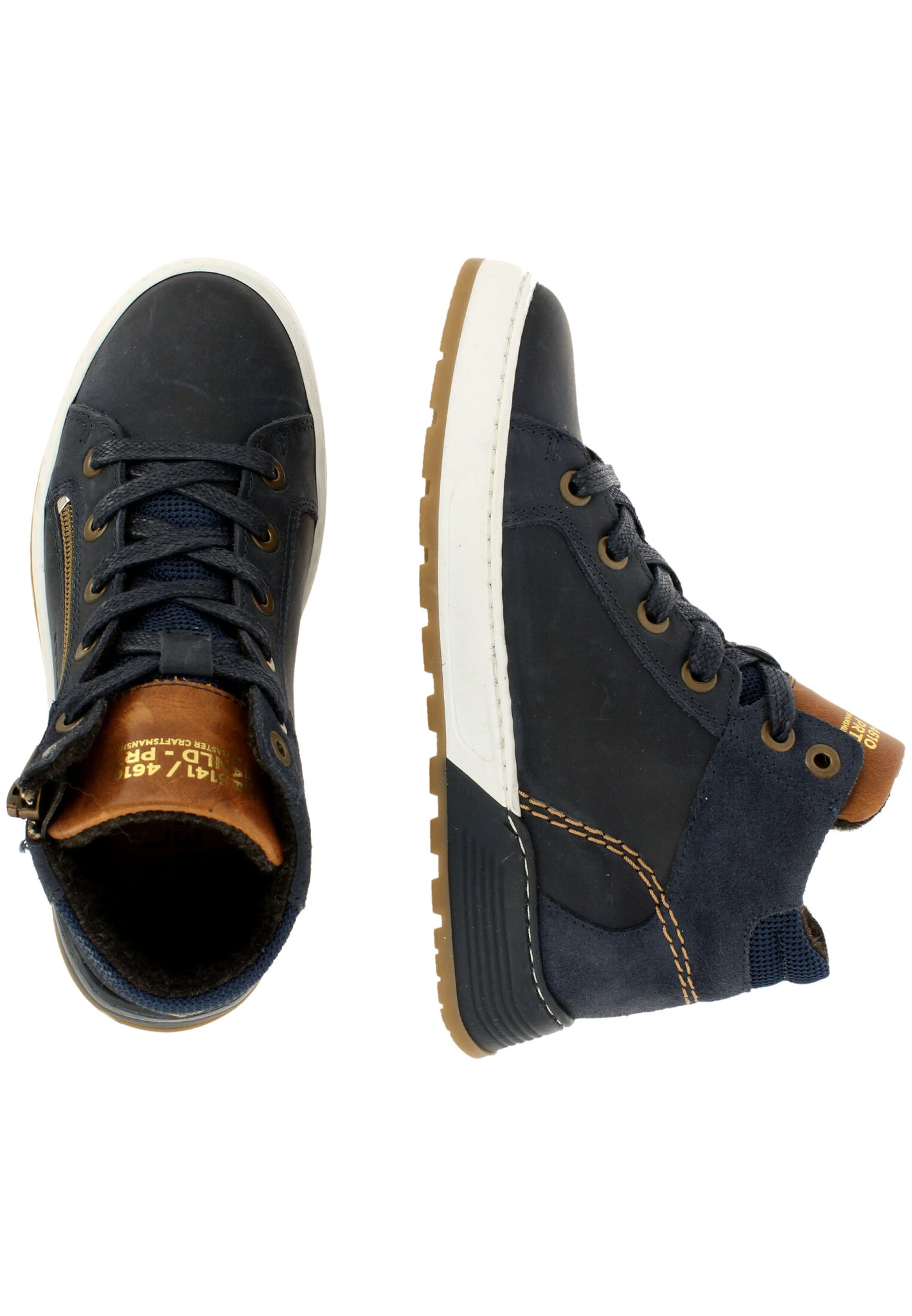 Bullboxer Sneaker Blauw AOF506E6L_DKBLKB - Afbeelding 2