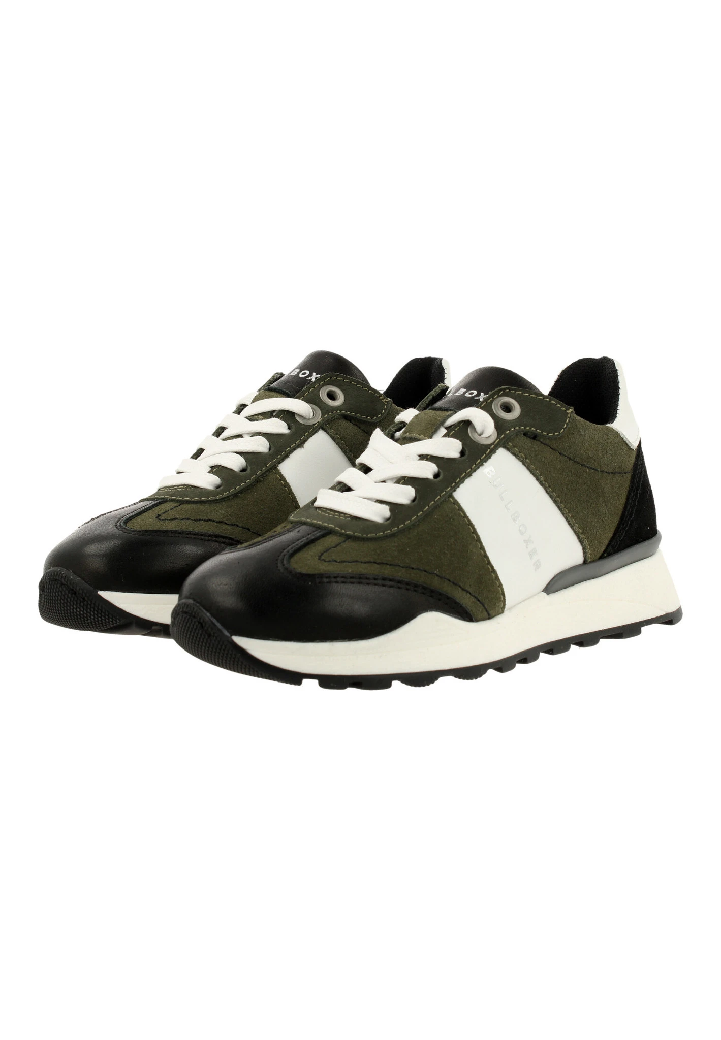 Bullboxer Sneaker Zwart AEX002E5C_BKWHKB - Afbeelding 3