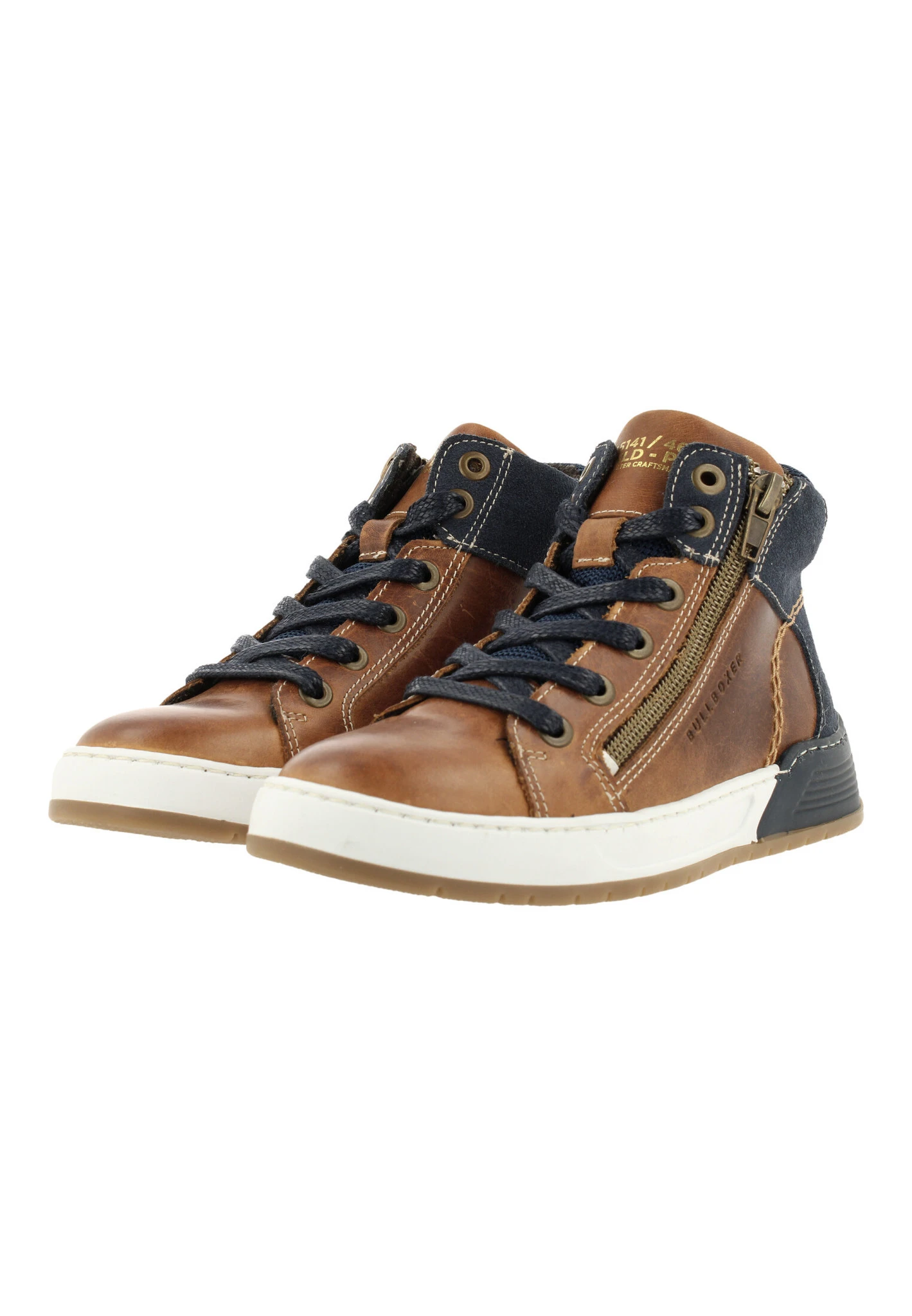 Bullboxer Sneaker Tan/ Cognac AOF506E6L_COGNKB - Afbeelding 3