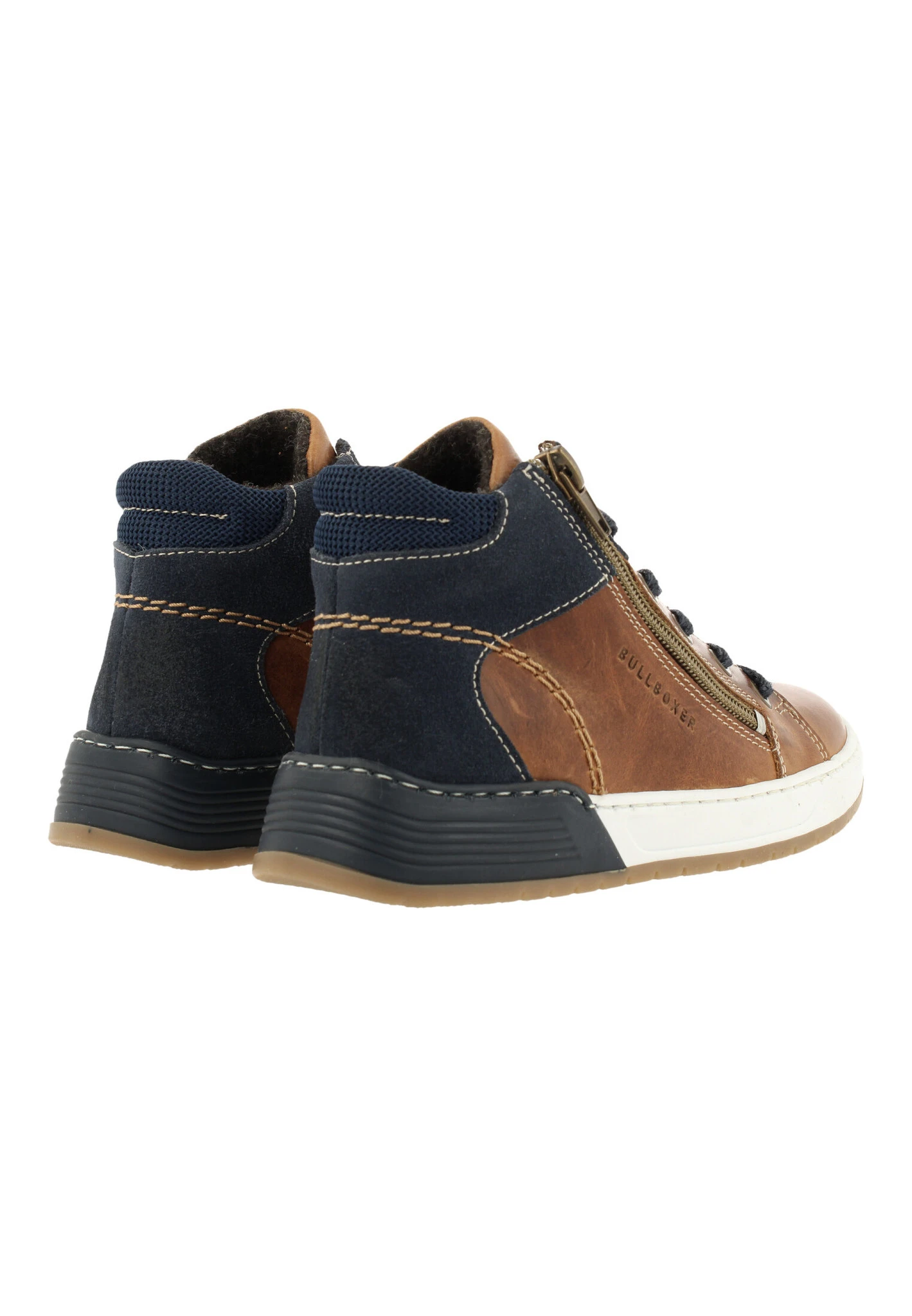 Bullboxer Sneaker Tan/ Cognac AOF506E6L_COGNKB - Afbeelding 4