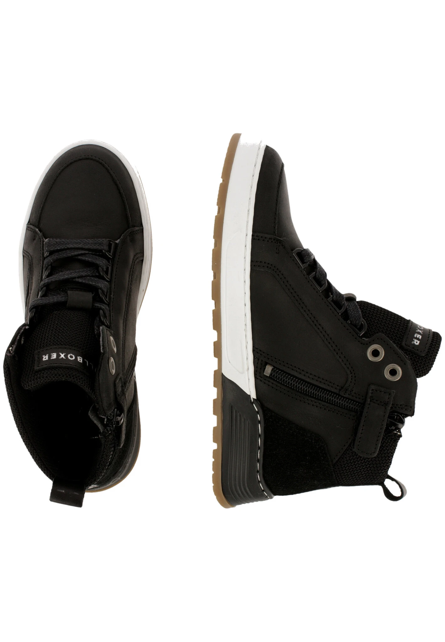 Bullboxer Sneaker Zwart AOF500E6L_BLCKKB - Afbeelding 2