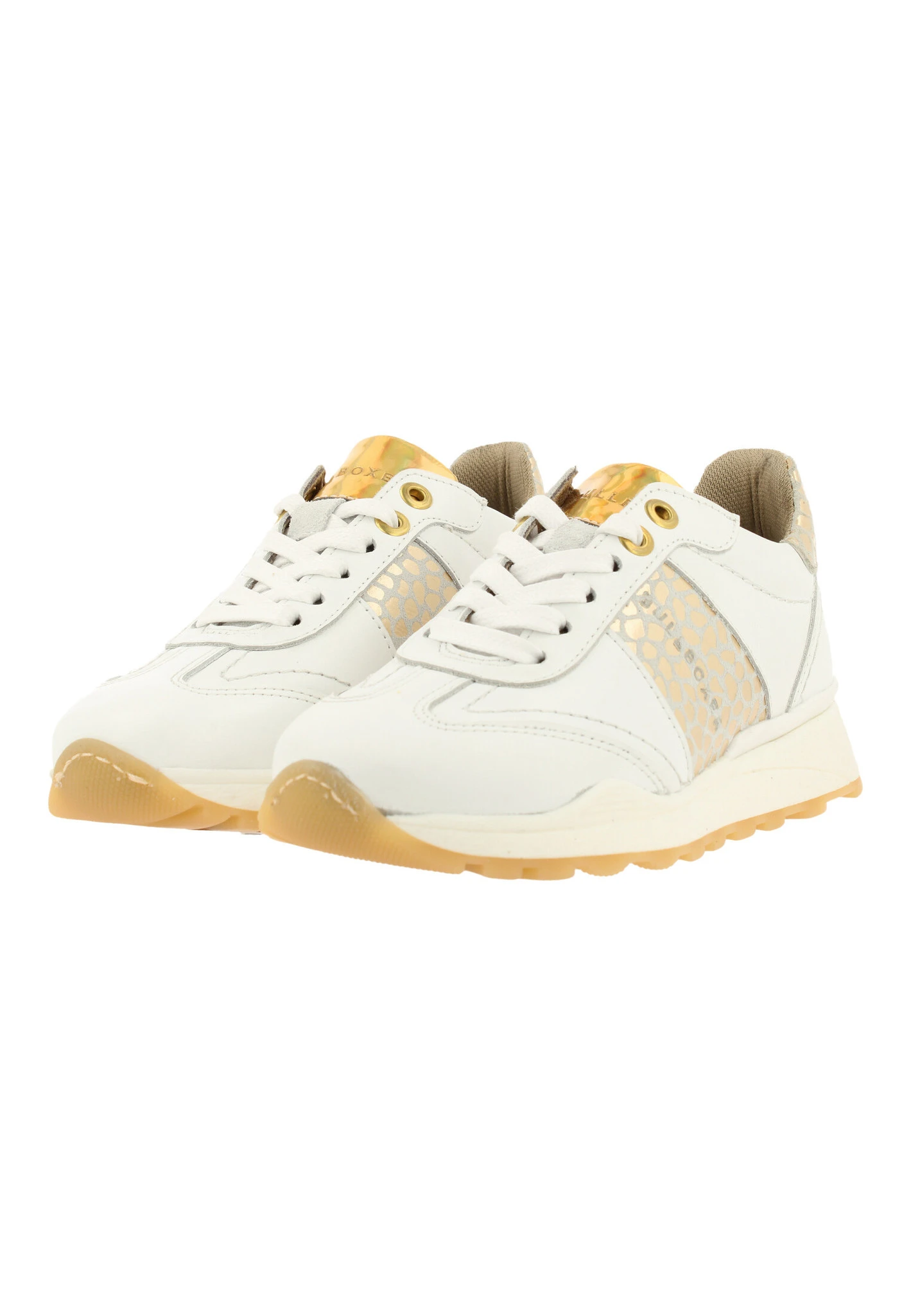 Bullboxer Sneaker Wit AEX002E5L_WHPNKB - Afbeelding 3
