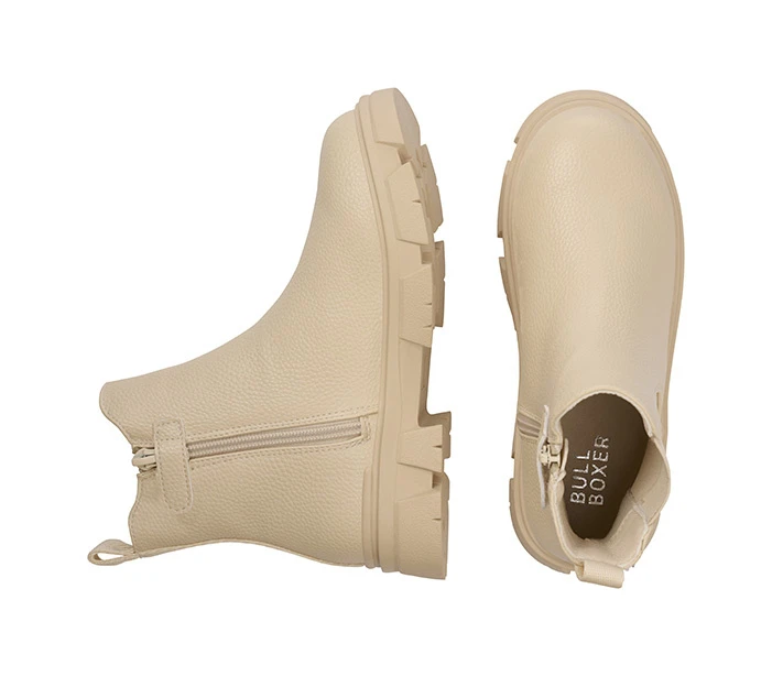 Bullboxer Chelsea Boots Beige AAF501F6S_PUTTKB - Afbeelding 2