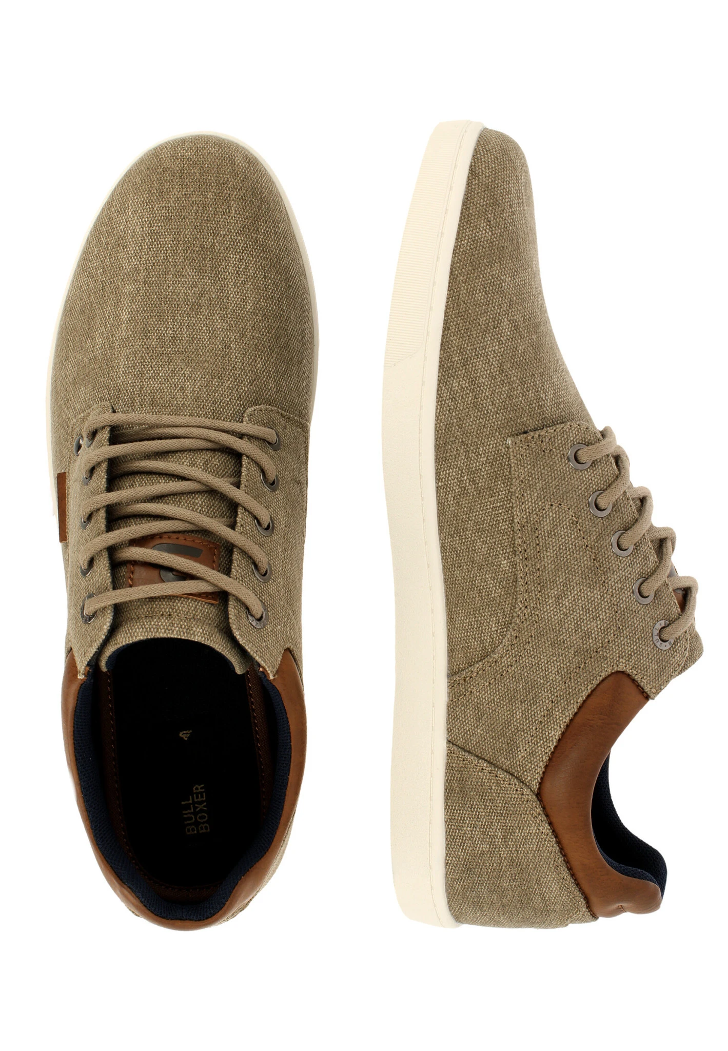 Bullboxer Veterschoen Beige/ Taupe 814X28094BBECOSU - Afbeelding 2