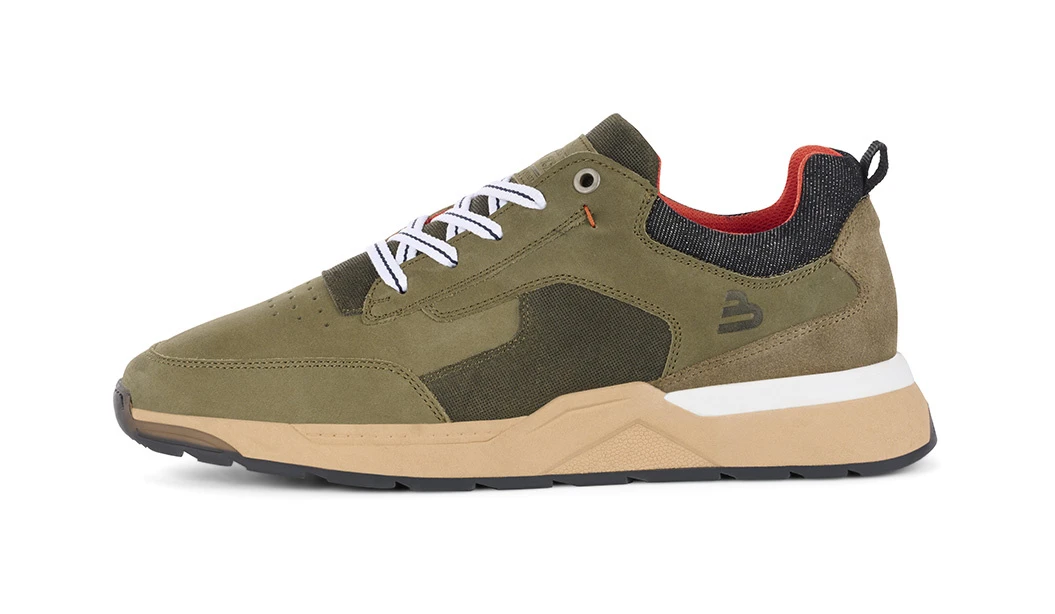 Bullboxer Sneaker Groen 855P21793AOLBKSU