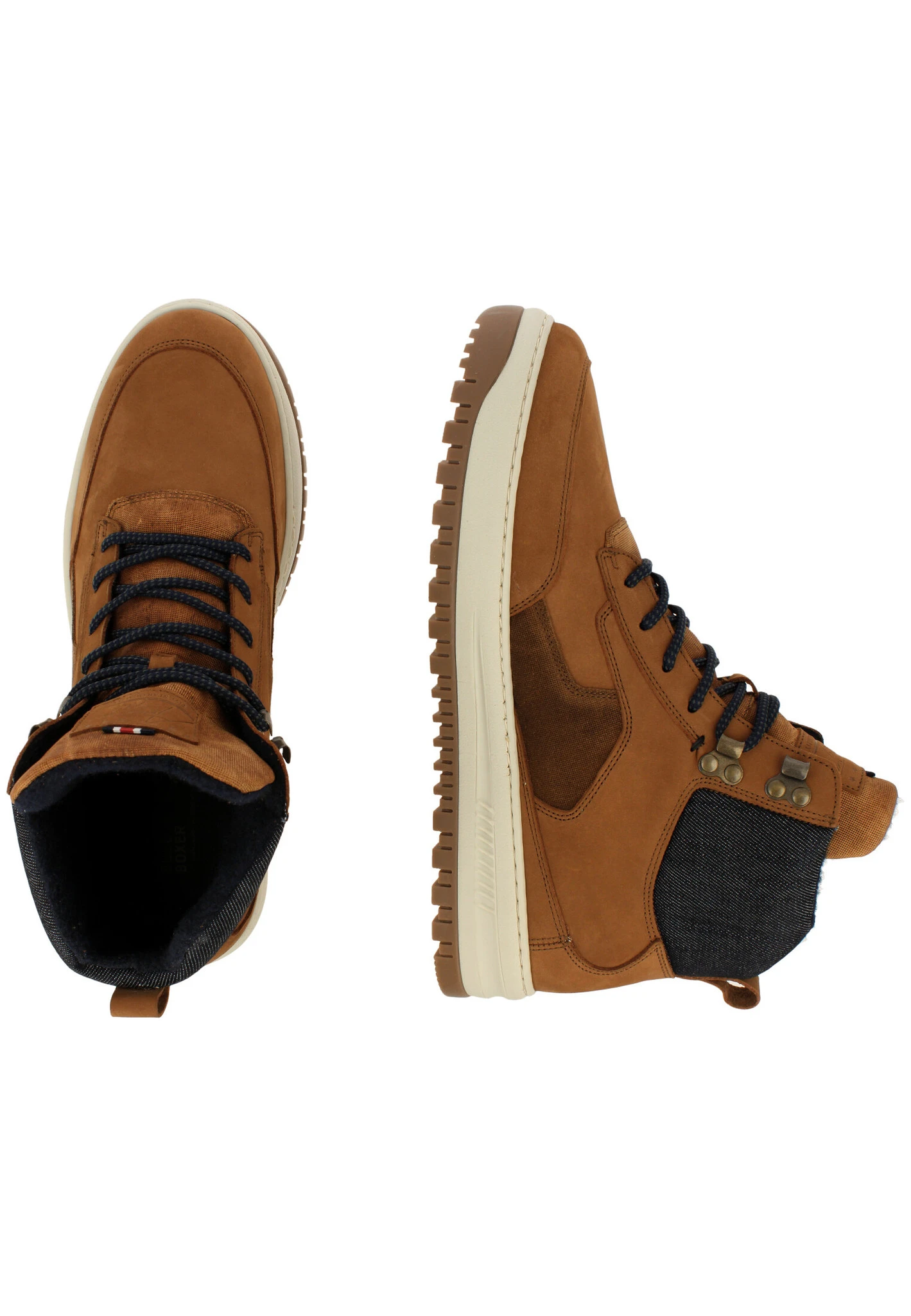 Bullboxer Veterschoen Tan/ Cognac 155P81452ACONASU - Afbeelding 2