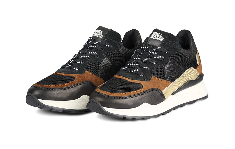 Bullboxer Sneaker Multi 939009E5L_BKPLTD - Afbeelding 3