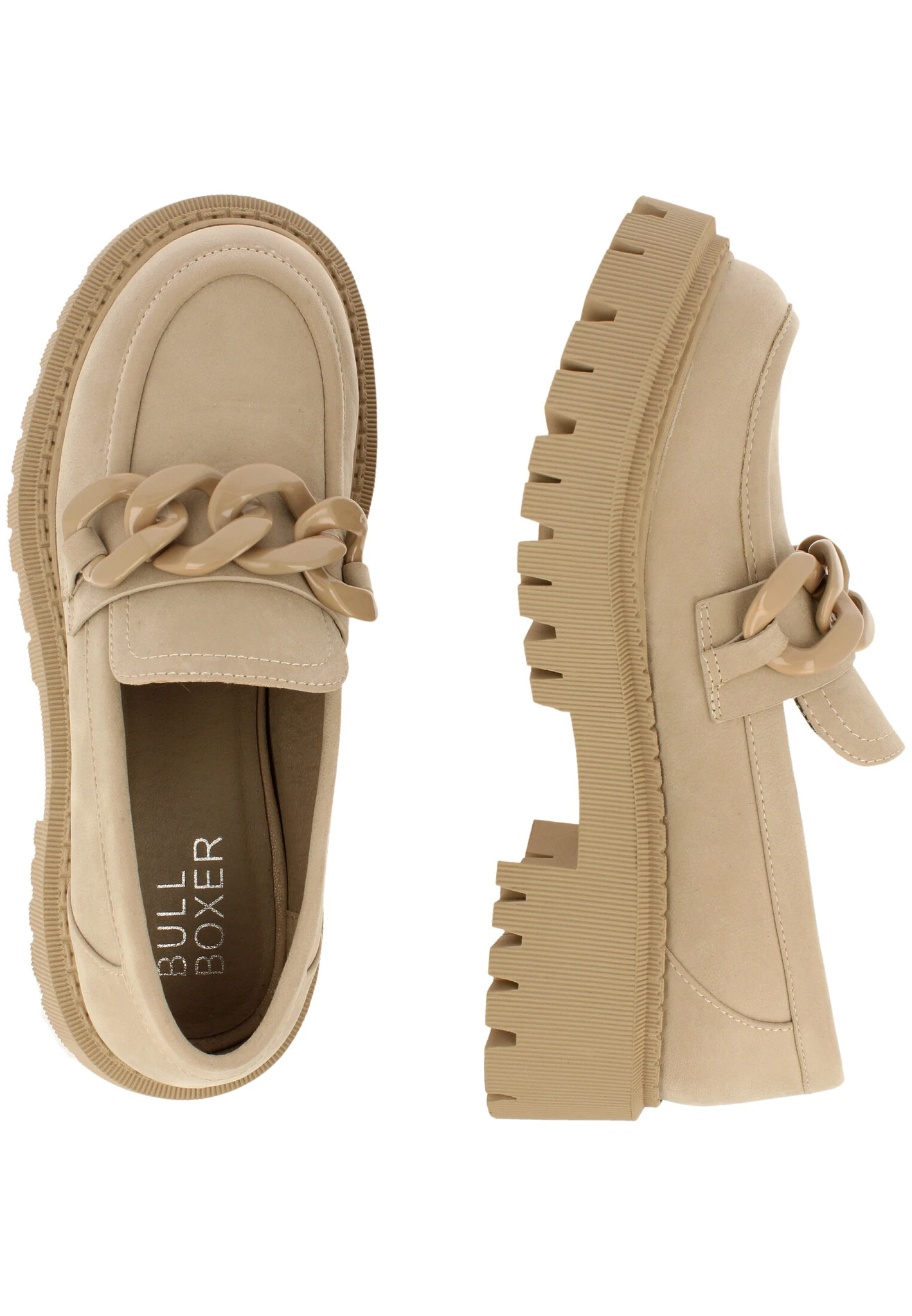 Bullboxer Loafer Beige/ Taupe 173000F4S_BONETD - Afbeelding 2