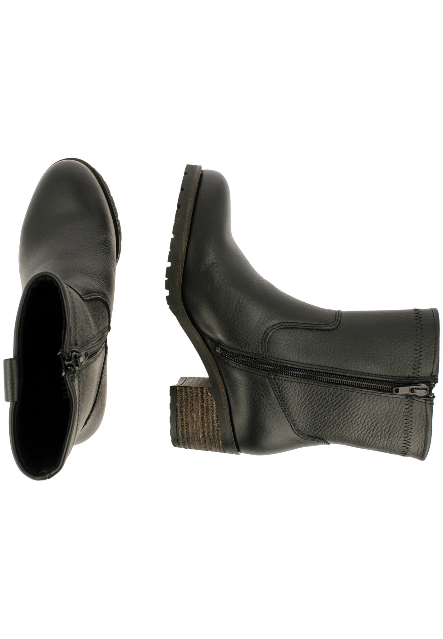 Bullboxer Enkellaarzen Zwart 611504E6L_BLBLTD - Afbeelding 2