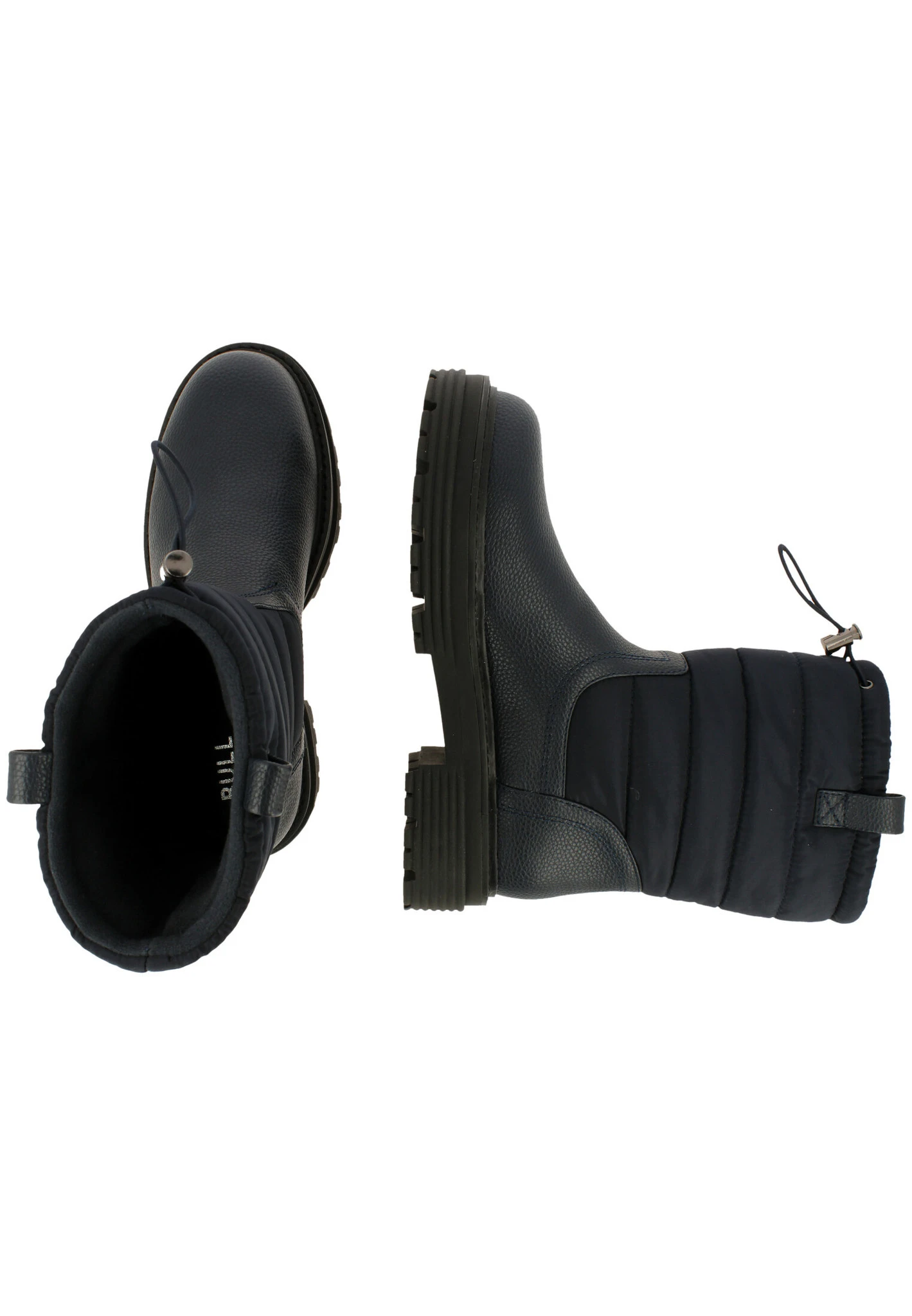 Bullboxer Enkellaarzen Blauw 171503F6S_NAVYTD - Afbeelding 2